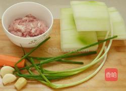肉圆子蒸冬瓜的做法图解1