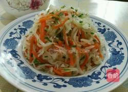 香葱拌萝卜丝的做法图解9