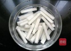 香辣萝卜条的做法图解3