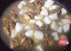白萝卜焖鸭肉的做法图解7