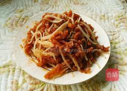 糖醋绿豆芽面筋的做法图解8