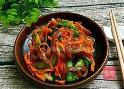 猪皮炒胡萝卜的做法图解8