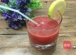 柠香#西瓜#汁的做法图解4