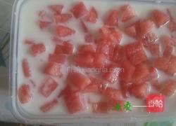 酸奶西瓜布丁的做法图解7