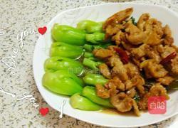 红烧肉浇小油菜的做法图解7