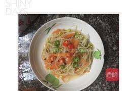 凉拌绿豆芽的做法图解4