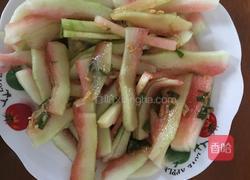 凉拌西瓜皮的做法图解5