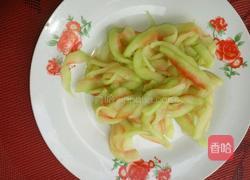 爽口瓜皮的做法图解5