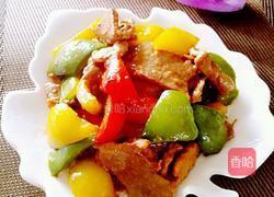 彩椒炒牛肉的做法图解13
