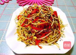 黑芝麻绿豆芽的做法图解7