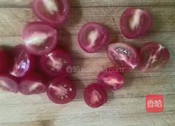 圣女果蛋花汤的做法图解2