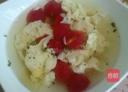 圣女果蛋花汤的做法图解7