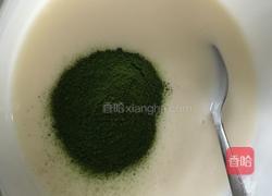 蜜豆青汁酸奶冻的做法图解3