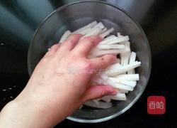 香拌萝卜干的做法图解4