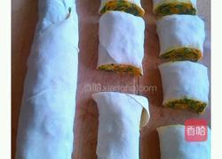 韭菜南瓜卷的做法图解7