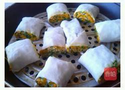 韭菜南瓜卷的做法图解8