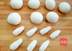 蘑菇奶黄包的做法图解6