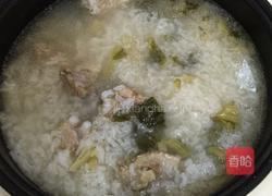 梅菜排骨粥的做法图解6