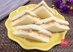 鸡蛋三明治的做法图解13