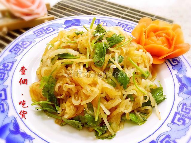 炝拌萝卜丝