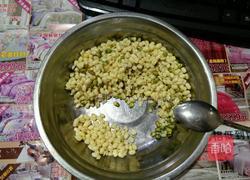 可可绿豆糕的做法图解3