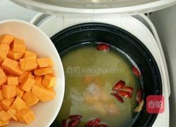 四色小米红薯粥的做法图解5