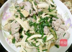 袖珍菇炒肉末的做法图解7