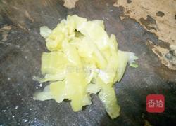 袖珍菇炒肉末的做法图解3