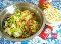 中式汉堡*饼夹菜的做法图解6