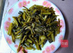 酸菜炒牛肉的做法图解4