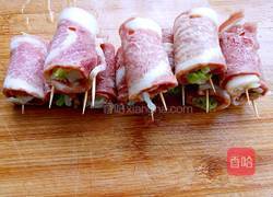 香煎培根卷卷心菜的做法图解5