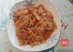 西葫芦炒油泡泡的做法图解4