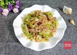 卷心菜炒肉的做法图解7