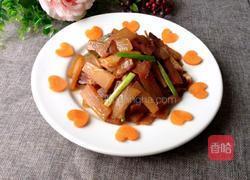 白萝卜炒酱肉的做法图解8