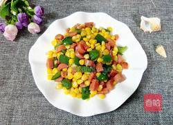 彩椒火腿玉米粒的做法图解9