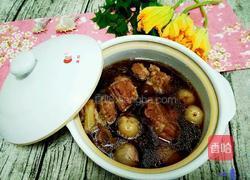 桂圆荔枝红枣排骨汤的做法图解5