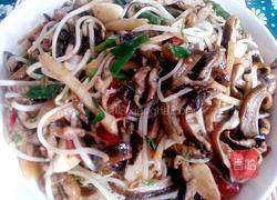 绿豆芽炒鳝鱼丝的做法图解11