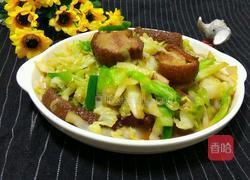 卷心菜炒扣肉的做法图解10