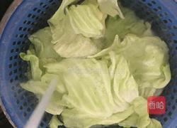 蚝油卷心菜的做法图解2