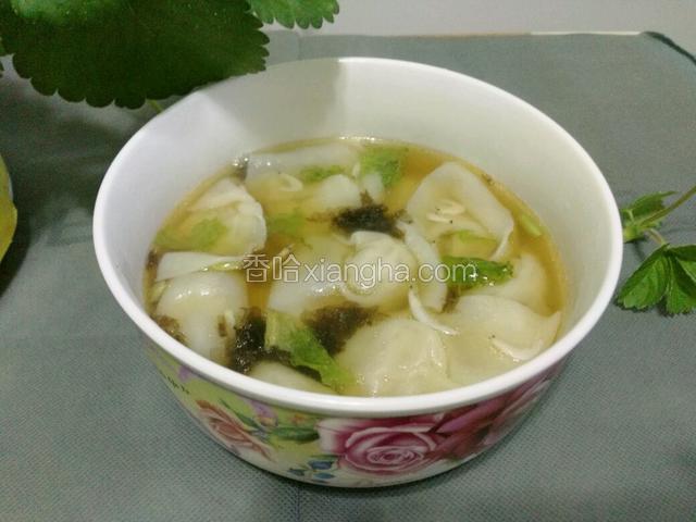 西瓜皮猪肉馄饨