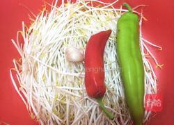 素炒绿豆芽的做法图解1