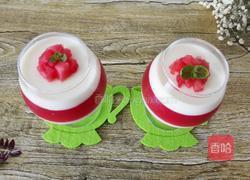 西瓜牛奶布丁的做法图解11
