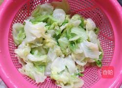 蚝油手撕卷心菜的做法图解5