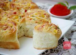 杂蔬火腿芝士卷的做法图解1