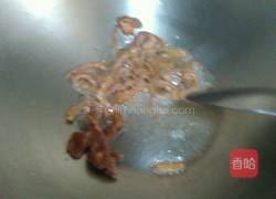 茭白炒肉丝木耳的做法图解2