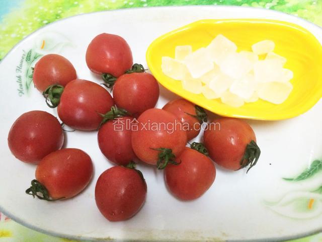 备好食材，洗净。