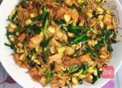 黄豆芽韮菜炒鸡丝的做法图解6