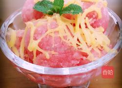 西瓜冰沙的做法图解7