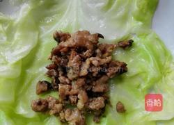 翡翠卷心菜包肉的做法图解15