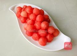  清凉一夏西瓜球的做法图解4